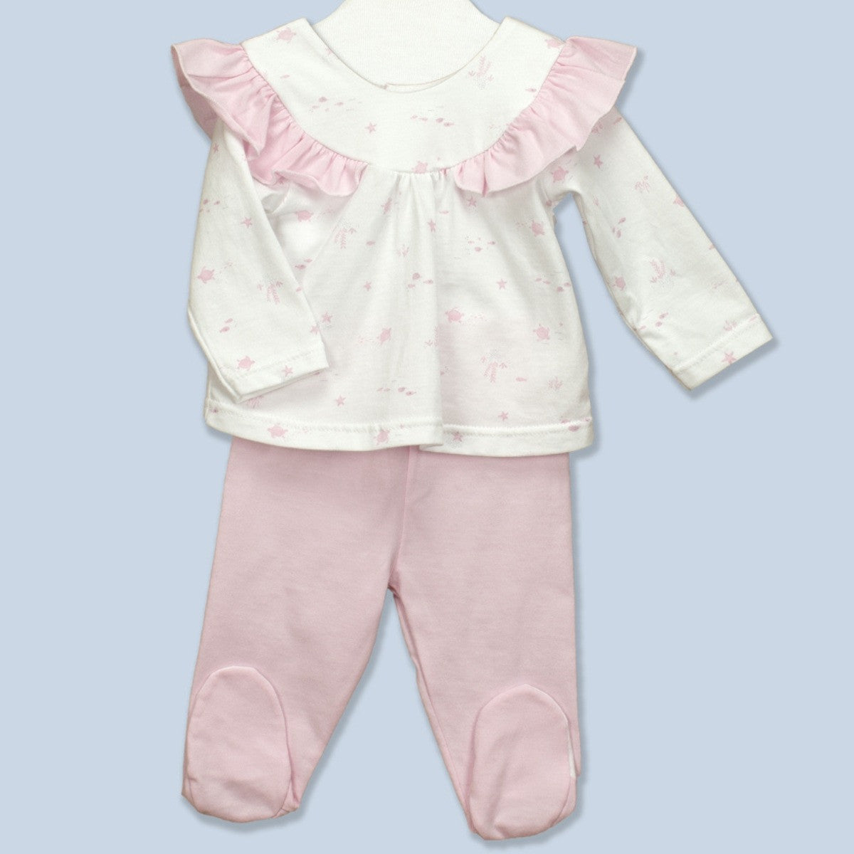 Babidu · Blusa con pantalón · Rosa