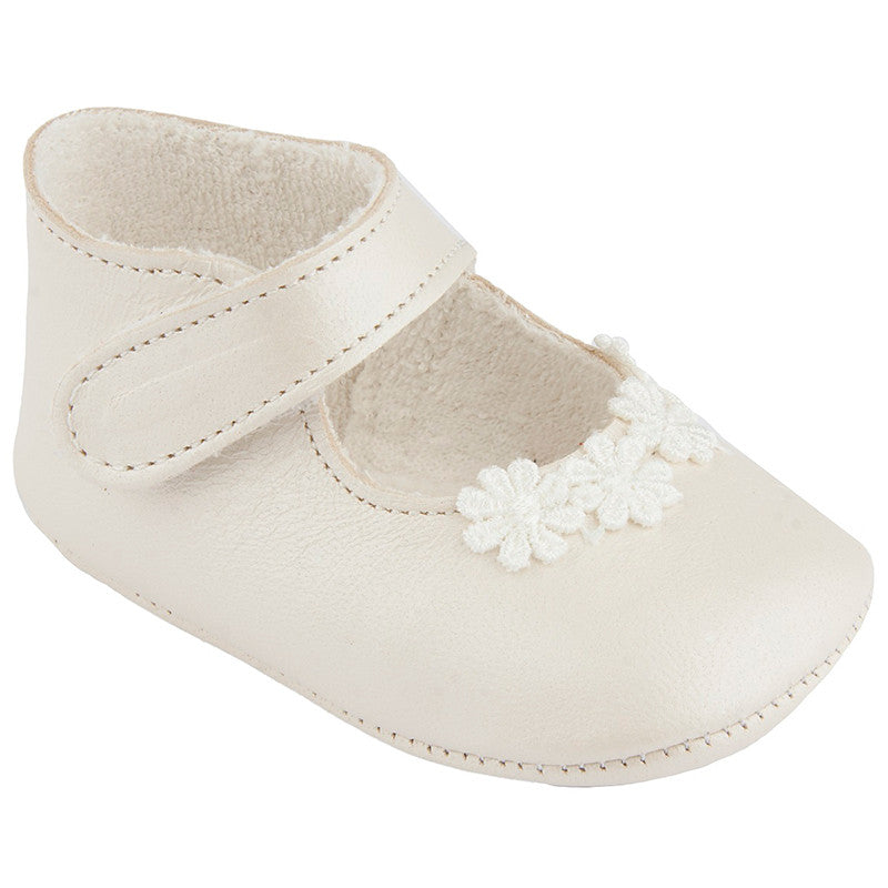 Cuquito · Zapato de cuero para bebé · Beige