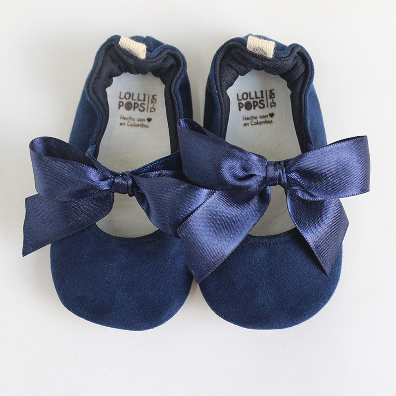 LELE PÖ · Noella Azul Marino Satín