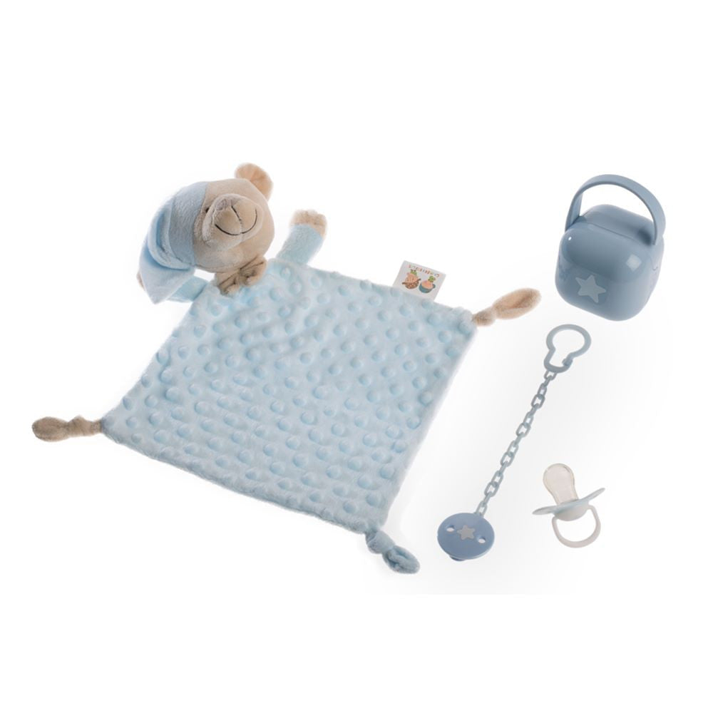 Gamberritos · Set de recién nacido · 4 piezas · Azul