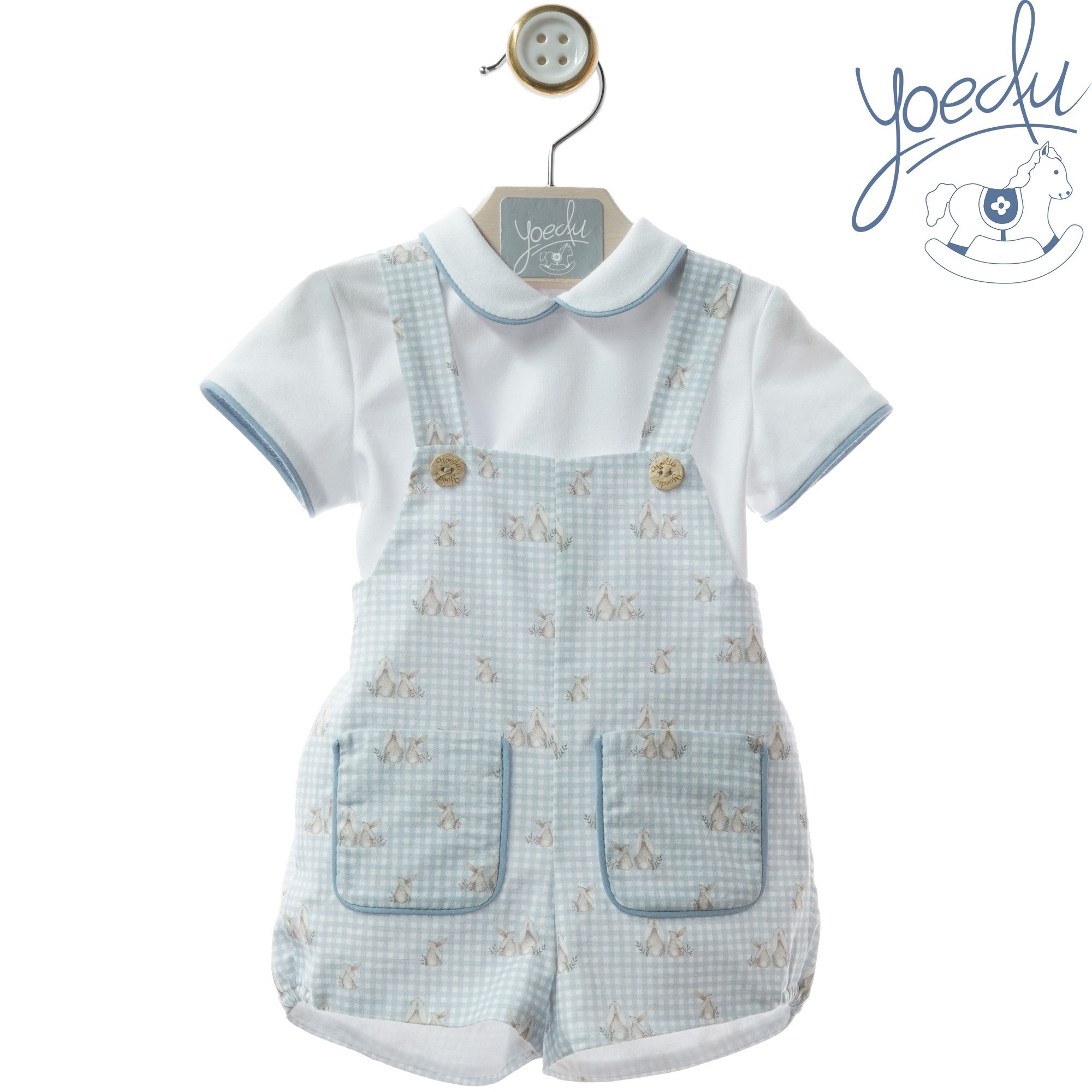 YOEDU · Conjunto Baby Arcilla Celeste Empolvado
