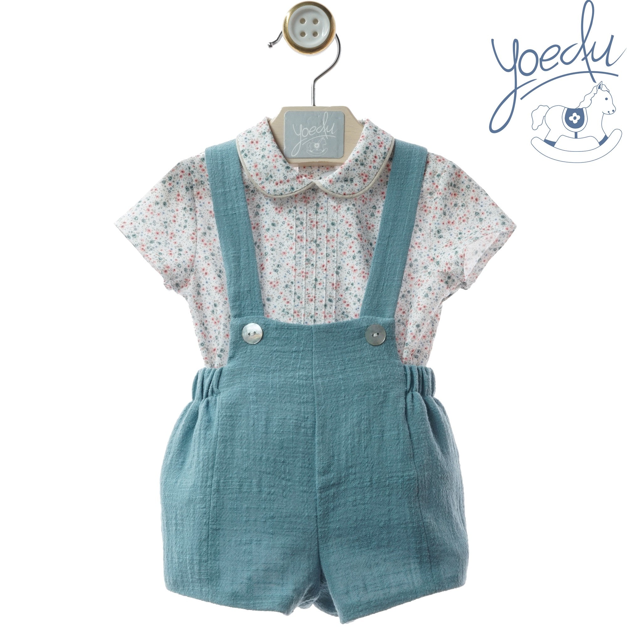 YOEDU · Conjunto Baby Azulejo Turquesa