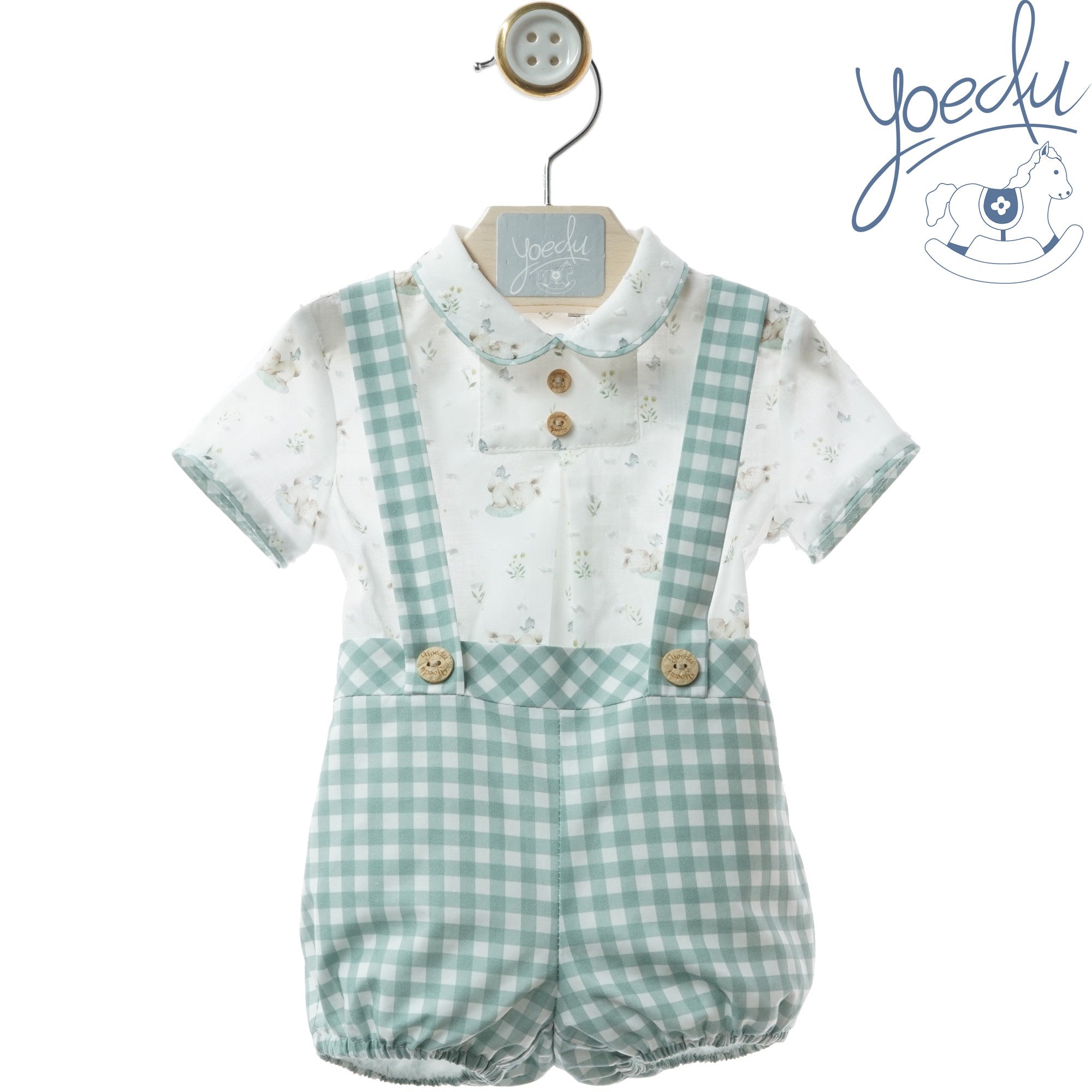 YOEDU · Conjunto Baby Gres Verde Empolvado