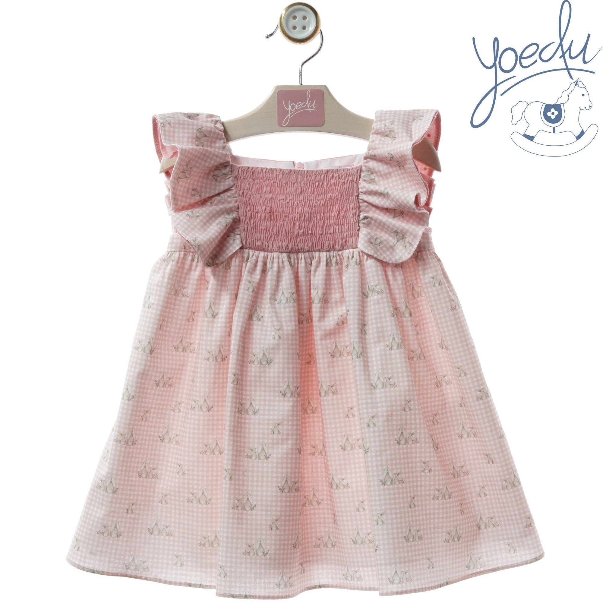 YOEDU · Vestido Infantil Arcilla Rosa Empolvado